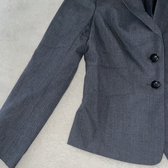 Ann Taylor Gray Blazer - Picture 3 of 5